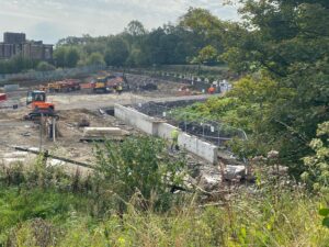 The build of new homes starting at former Penallta Colliery site