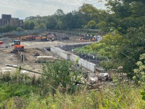 The build of new homes starting at former Penallta Colliery site