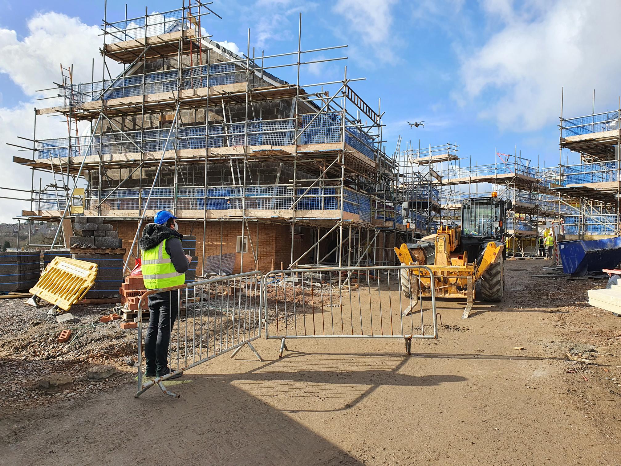 Cwm Ifor site progress